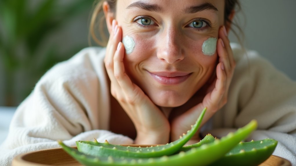 aloe vera para aclarar a pele