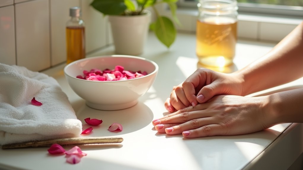 hábitos diários de cuidado das unhas