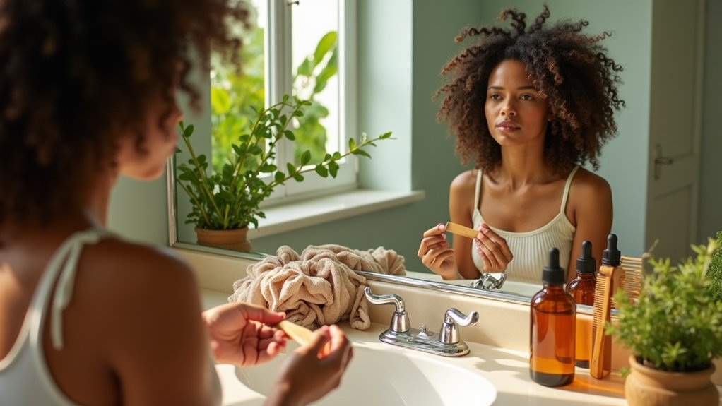 desenvolver uma rotina personalizada de cuidados capilares