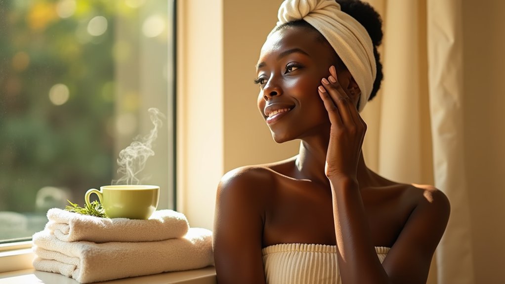 necessidades únicas de cuidados com a pele para pele negra