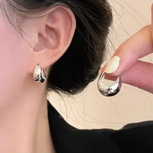 Brincos Redondos Vintage em Prata 925