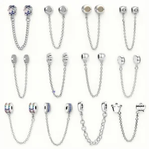 Pendente Charm Coroa em Prata 925 Borboleta